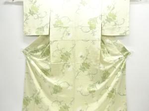 花唐草模様小紋着物